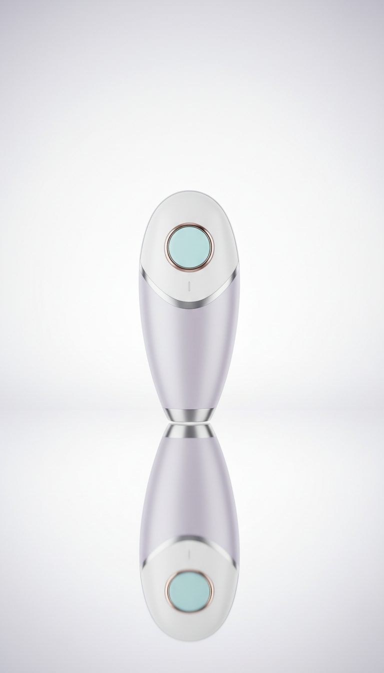 Aluminum microcurrent facial device